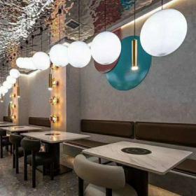 西安火锅桌厂家定做案例：盛世香渝火锅店
